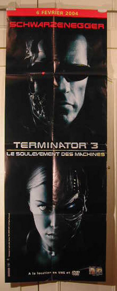 Acheter Terminator 3 - 57x156 cm - AFFICHE / POSTER État correct - 14,99 € Terminator 3 - 57x156 cm - AFFICHE / POSTER État correct - reconditionné disponible sur Fnac