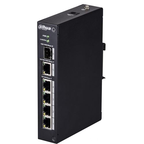 Commutateur DAHUA PFS3106-4T 4x10Base-T / 100Base-TX / 100Base-TX / 1000Base-TX/DH-PFS3106-4T