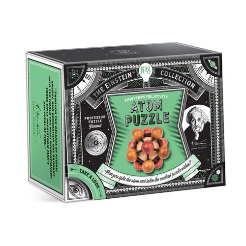 Casse-tête ATOM EINSTEIN N8 PROFESSOR PUZZLE Multicolore