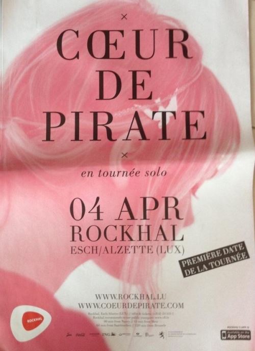 Cœur De Pirate - 70x100 cm - AFFICHE / POSTER