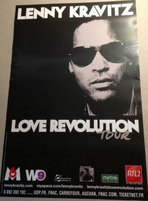Lenny KRAVITZ - 40x60 cm - AFFICHE / POSTER