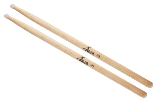 XDrum paires de baguettes 5B- olives de nylon