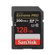 Carte mémoire SDXC SanDisk Extreme PRO 128 Go jusqu'à 200 Mo/s, Classe 10, U3, V30, 4K UHD