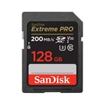 Carte mémoire SDXC SanDisk Extreme PRO 128 Go jusqu'à 200 Mo/s, Classe 10, U3, V30, 4K UHD