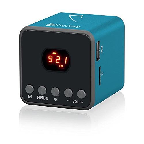 Sytech syx1255btaz – Mini enceinte Portable avec technologie Bluetooth, Couleur Bleu