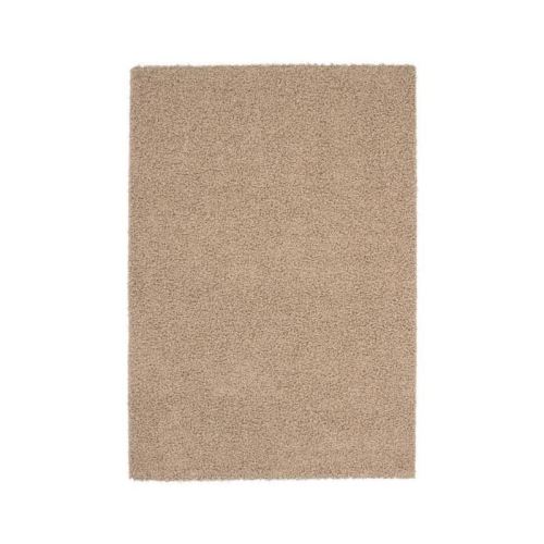 TRENDY Tapis de salon Shaggy en polypropylene - 160 x 230 cm - Beige