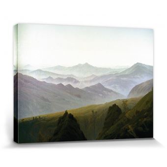 Tableau Imprimé 'Paysage Rocheux' De Caspar David Friedrich - Prêt à Accrocher (style Romantisme Allemand)