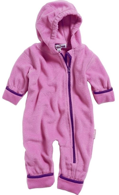 Playshoes pyjama pyjama bébé onesie polaire fille rose