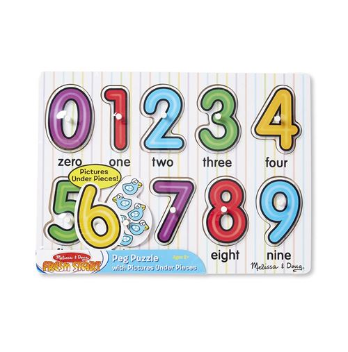 Melissa & Doug Puzzle de qualité anglais 10 pièces