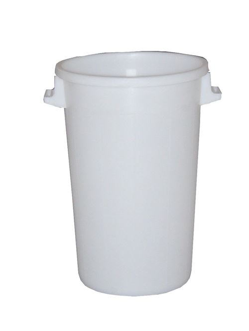 Poubelle plastique - 75 &agrave; 200 l - combisteel - - plastique75 x630mm