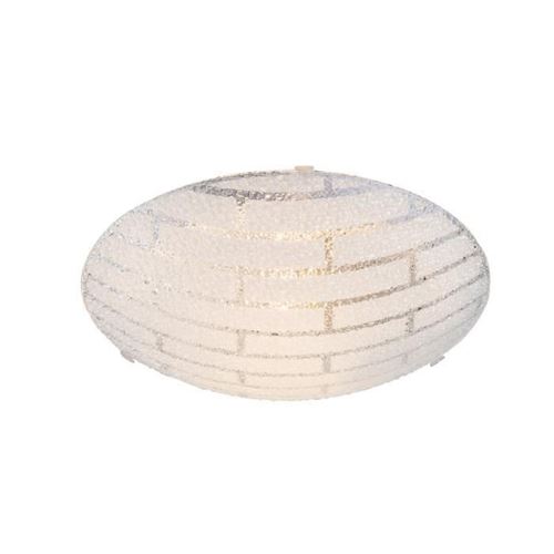 Globo plafonnier l25 x l25 x h8 cm - blanc globo lighting 21818