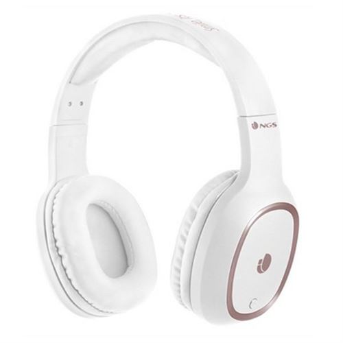 Ngs Blanc Artica Pride - Écouteurs Avec Micro - Circum-Aural - Bluetooth - Sans Fil