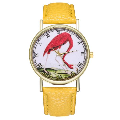 nouvelle montre à quartz étudiant regarder la version coréenne des hommes et des femmes regarder T160-Ajaune
