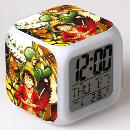 Stack Multicolore Réveil Enfant Led Multifonctionnel Coloré - One Piece #4