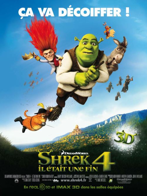 Shrek 4 AFFICHE CINEMA ORIGINALE