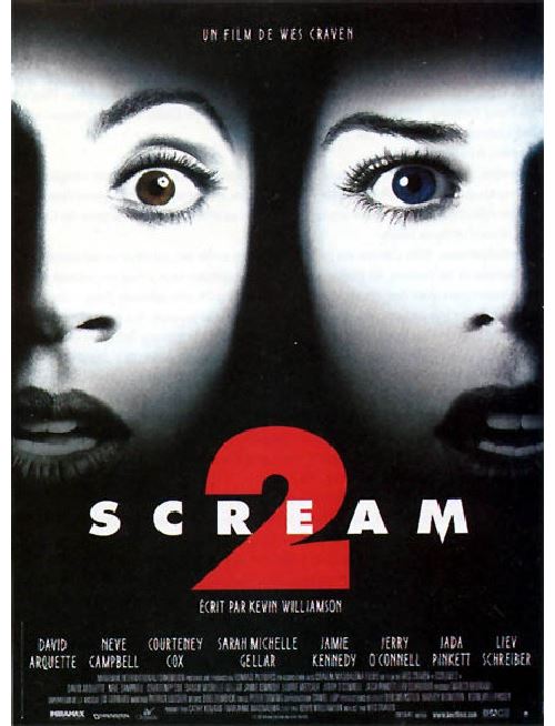Scream 2 AFFICHE CINEMA ORIGINALE