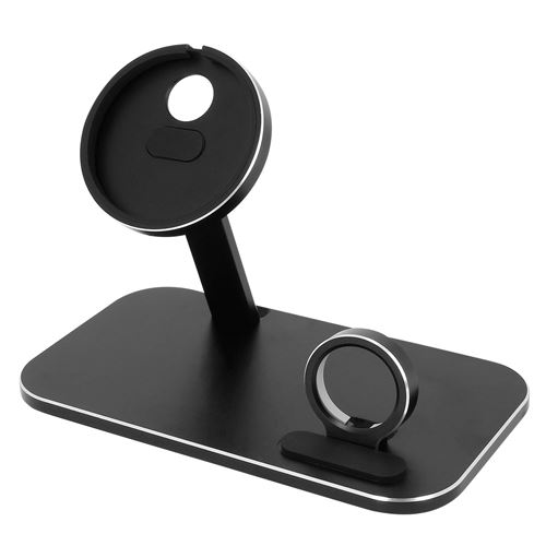 Support Bureau Chargeur MagSafe et Apple Watch Station d'accueil 2 en 1 - Noir