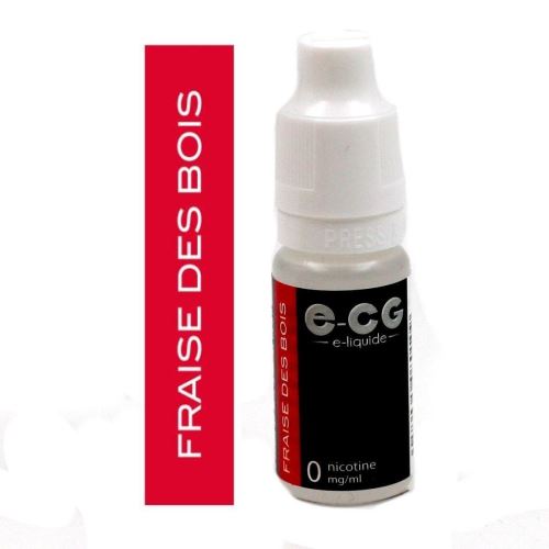 E-liquide E-CG - Fraise des Bois 0 mg/ml