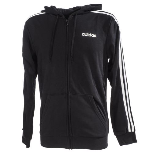 Vestes sweats zippés capuche Adidas E 3s fz cap ft blk sweat Noir taille : L réf : 16687