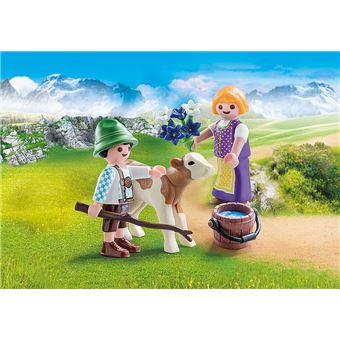 Playmobil Special Plus 70155 Enfants avec veau