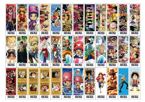 1€31 sur 36pcs Marque-pages carte de signet One Piece - Gadget