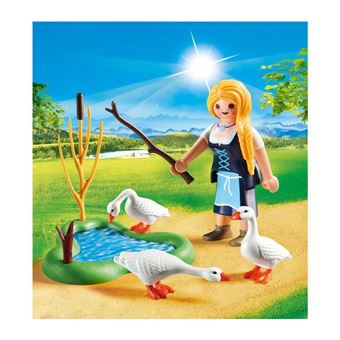 Playmobil Œuf de Pâques 70083 Jeune fille avec oies