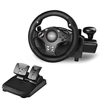 VooFun Volant Racing Compatible pour PC/ PS4/ Switch/ PS3/ Xbox One/Xbox 360 - Accessoires informatique VooFun Volant Racing Compatible pour PC/ PS4/ Switch/ PS3/ Xbox One/Xbox 360 - Accessoires informatique