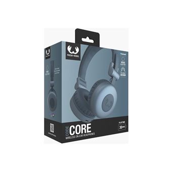 Fresh 'n Rebel Code Core - Écouteurs avec micro - sur-oreille - Bluetooth - sans fil - bleu