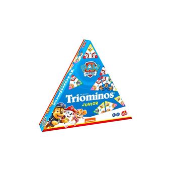 Triominos Junior Pat Patrouille - Jeu éducatif Dominos Triangles Pour Enfants Dès 3 Ans