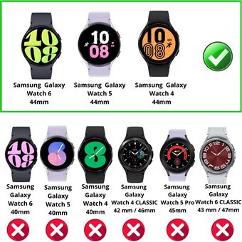 Verre Trempé pour Samsung Galaxy Watch 6 44mm [Lot de 2] Film Protection  Ecran Montre Anti Rayure Phonillico® - Accessoires bracelet et montre  connectée - Achat & prix