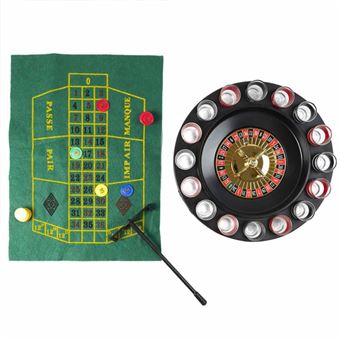 Jeu de Roulette "Jeu à Boire" 30cm Vert - 1