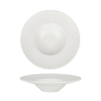 ACTUEL Service d'assiettes 18 pièces porcelaine noir 19 - 20 - 26 cm