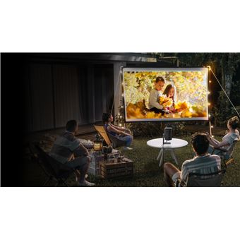 DANGBEI N2 Videoprojecteur Domestique sous Licence Officielle Netflix, Cinéma Maison avec 400 ISO Lumens 1080P-gris