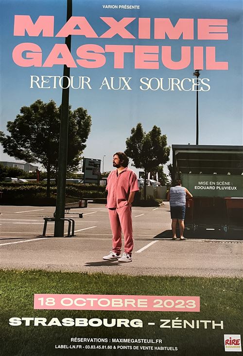 Affiche - Maxime Gasteuil - Retour aux Sources - 80x120cm
