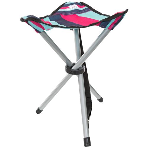 Trespass - Tabouret de camping RITCHIE (Taille unique) (Bleu clair/rose foncé) - UTTP520