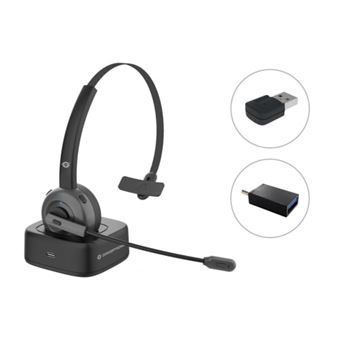 MAIRDI Casque Bluetooth sans Fil, Casque PC avec Micro Antibruit