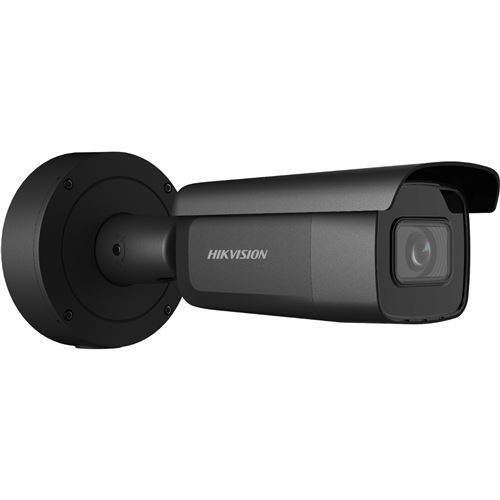 Caméra tube extérieur 4K noire 8MP