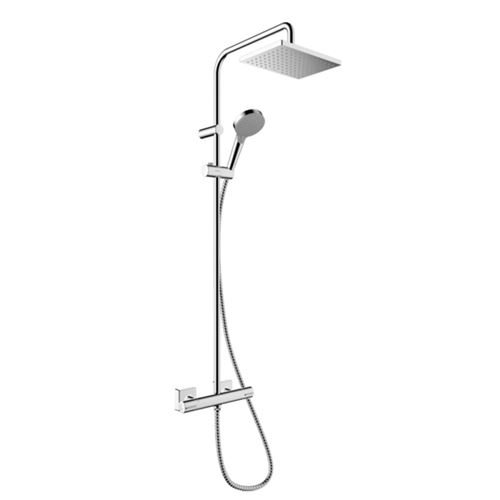 Hansgrohe Vernis Shape Showerpipe 230 1jet with thermostat - Chrome - 26286000