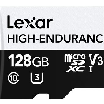 Lexar High-Endurance 128 Go MicroSDXC UHS-I Classe 10 - 1