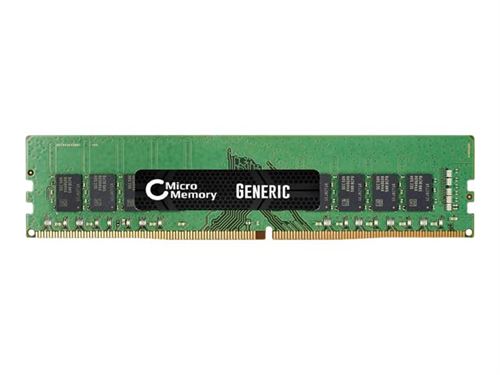 CoreParts - DDR4 - module - 8 Go - DIMM 288 broches - 2666 MHz / PC4-21300 - 1.2 V - mémoire sans tampon - non ECC - pour ThinkCentre M715s 10MB, 10MC; M715t 10MD, 10ME; M720s 10ST, 10SU; M720t 10SQ, 10SR; M725s 10VT, 10VU; M920s 10SJ, 10SK; M920t 10SF,