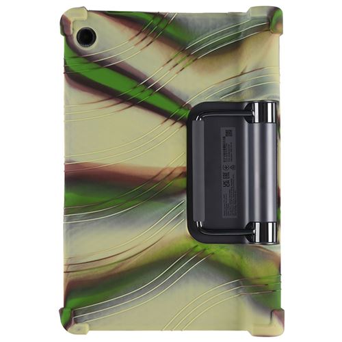 Non Communiqué Camouflage Coque En Silicone Flexible Avec Béquille Pliable Pour Votre Lenovo Yoga Tab 11