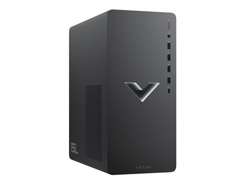 Victus 15L by HP TG02-0249nf - Tour - Ryzen 5 5600G - RAM 8 Go - SSD 512 Go - NVMe, HP Value - Radeon RX 6400 - LAN sans fil: Gigabit Ethernet - 802.11a/b/g/n/ac, Bluetooth 5.0 - Win 11 Home - moniteur : aucun - clavier : Français - finition peinte, arge