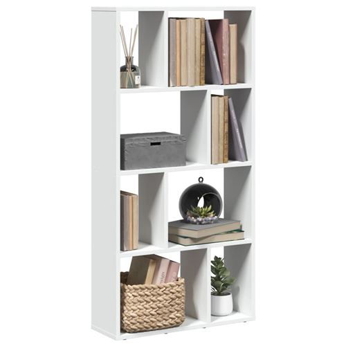 Vidaxl Blanc Bibliothèque 60X20x120 Cm - Image 3