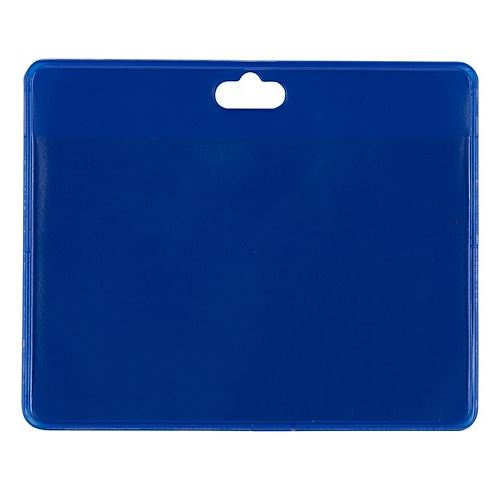 Boîte de 30 badges souples sans attache tarifold 70 x 100 mm - bleus - Bleu - Tarifold