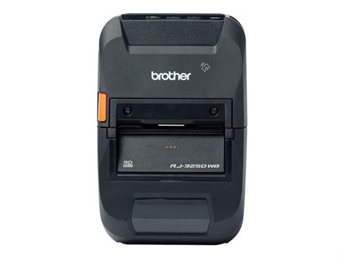 Brother RuggedJet RJ-3250WBL - Imprimante d'étiquettes - thermique direct - rouleau (72 cm) - 203 dpi - jusqu'à 127 mm/sec - USB Wi-Fi(n) NFC Bluetooth 5.0