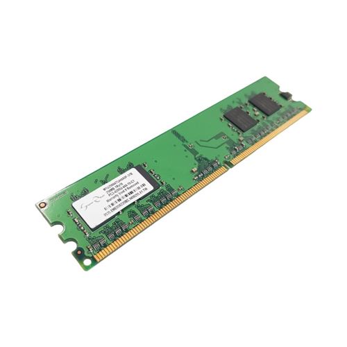Barrette Mémoire 256MB RAM DDR2 Super Elixir M1U25664TUH4A0F-37B DIMM PC2-4200U 1Rx16