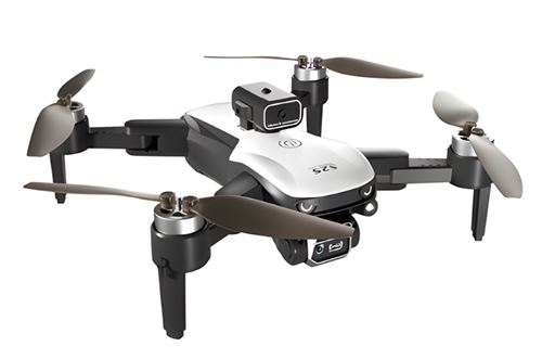 Drone SZSMART S2S Blanc avec Double Caméra 6K 2 batteries Autonomie 25 min