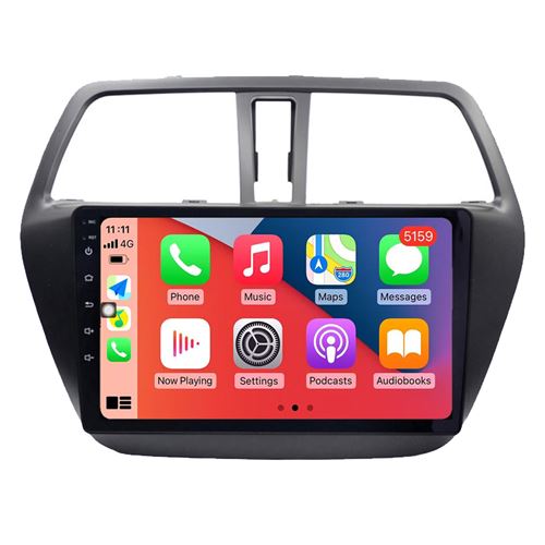 Autoradio Multimédia RoverOne CarPlay Android Auto DSP GPS pour Suzuki SX4 S-Cross 2014-2017