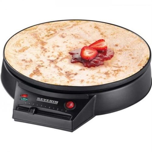  Crepiere Electrique  SEVERIN  CM2198  Diametre 30cm  Thermostat r&eacute;glable  1000W 