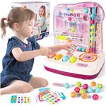 Tapis De Danse VATOS Pour Enfants - 4 Modes De Jeu, LED, Bluetooth - Cadeau 3-12 Ans